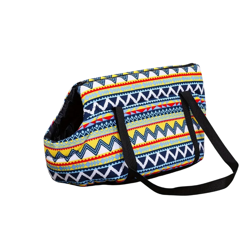 Lightweight Pet Shoulder Carrier Bag in Color A with Soft-Sided Design