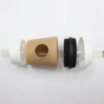 10006 Texture and material detail of pet waste bag dispenser