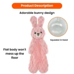 18f25f14c43f45a5965b95aed4c4e967 texture and stitching detail of flat body dog toy
