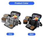 10001 Pet travel bags displayed on shelf in a pet supply retail store