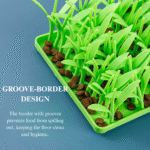 10003 Diagram showing benefits of slow feeding for digestion and enrichment