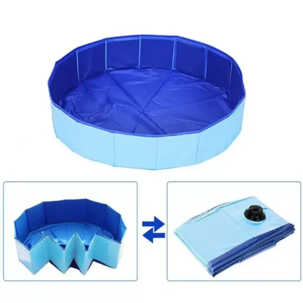 Foldable Dog Pool for Bathing and Swimming – Leak-proof Pet Pool Wholesale