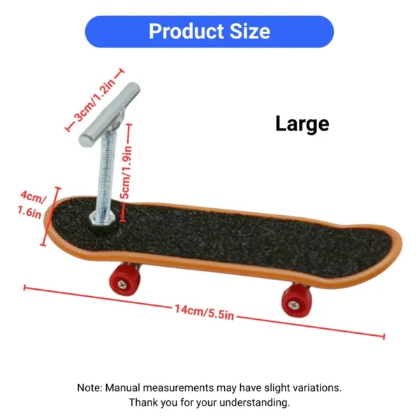 10005 Size diagram of parrot training scooter skateboard toy for small to medium birds