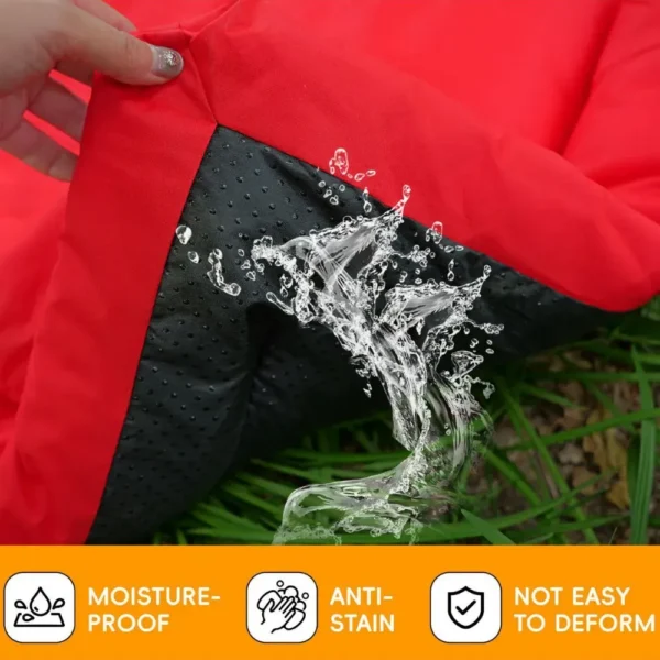 10005 Foldable dog bed fabric detail showing soft padding and durable stitching for daily pet use