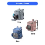 10005 Retail ready packaging of pet backpack carrier for pet stores