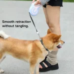 10006 retractable dog leash used for daily dog walking outdoors